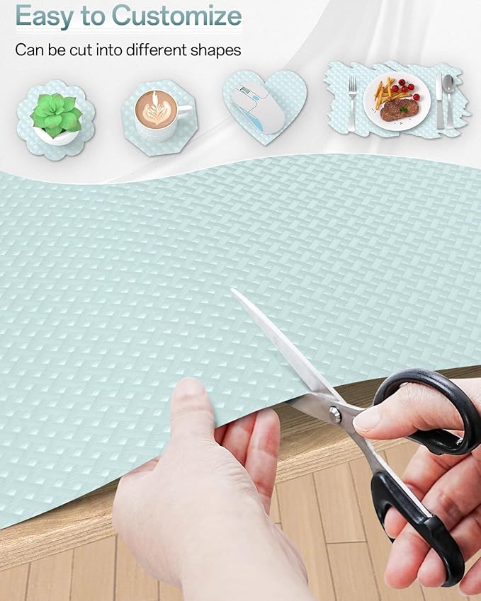 Shelf and Drawer Liner for Kitchen Cabinet, Non-Adhesive 24in x 360in - Image 6