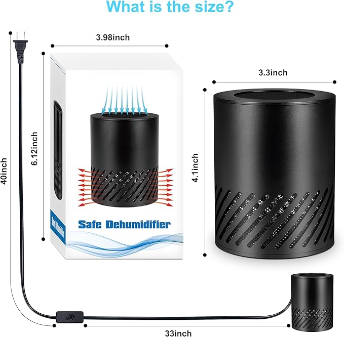 Gun Safe Dehumidifier Electric +6 * 12inch+4 * 12inch Light Bars Door Activated - Image 7