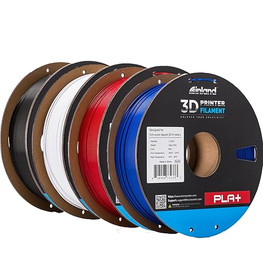 INLAND Micro Center PLA+ 3D Printing Filament 1.75mm by INLAND