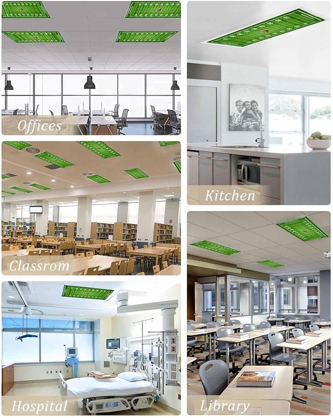 Yukro 4 Pack Fluorescent Light Covers - Image 5
