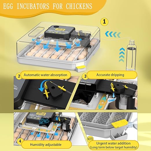 Incubators for Hatching Eggs 48 Egg Incubator - Image 6