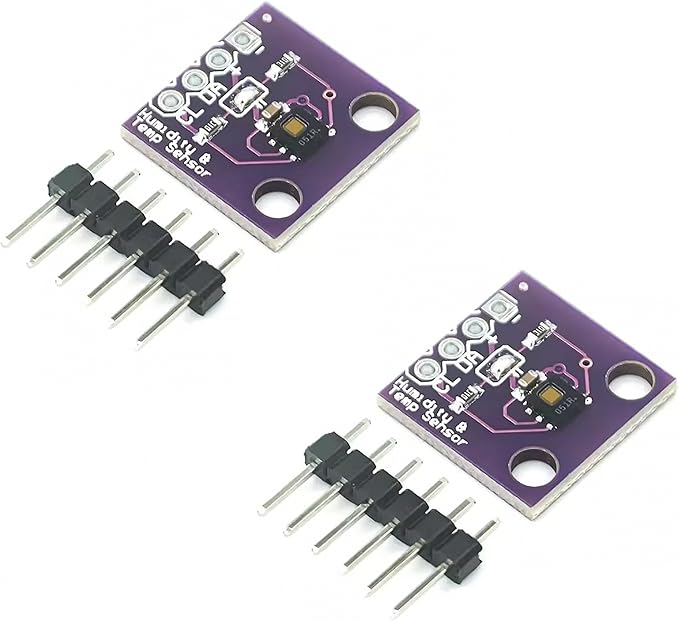2pcs GY-213V-HDC1080 High-Precision Temperature Humidity Sensor Module Humidity by Unknown