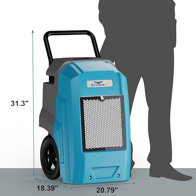 ALORAIR 180Pints LGR Industrial Dehumidifier - Image 6