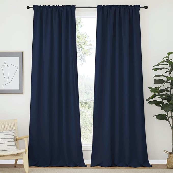NICETOWN Blackout Curtains Shades Window Drapes - Image 2