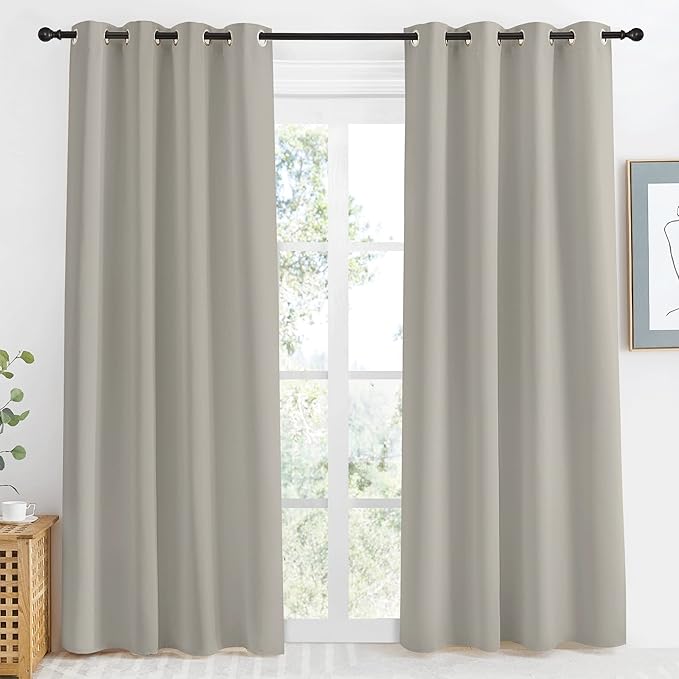 NICETOWN Blackout Natural Curtain by NICETOWN
