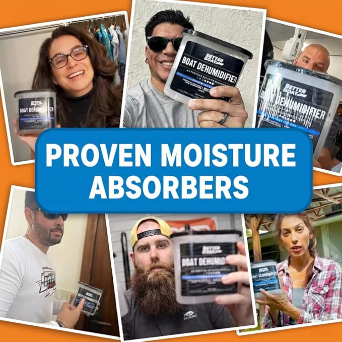 Moisture Absorber 2 Pack with Activated Charcoal Dehumidifier Bucket, Unscented - Image 3