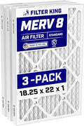 Filter King 18.25x22x1 Air Filter Dust & Allergy Control AC Furnace Filters by FilterKing
