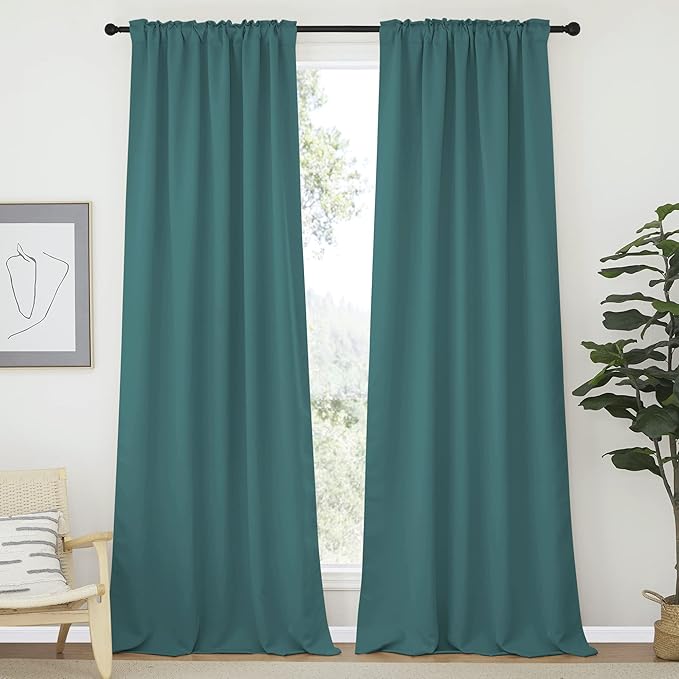 NICETOWN Bedroom Blackout Curtain Panels - Image 2