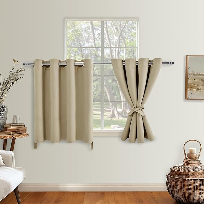 Hiasan RV Blackout Curtains for Bedroom, 52 x 36 Inches Long by Hiasan