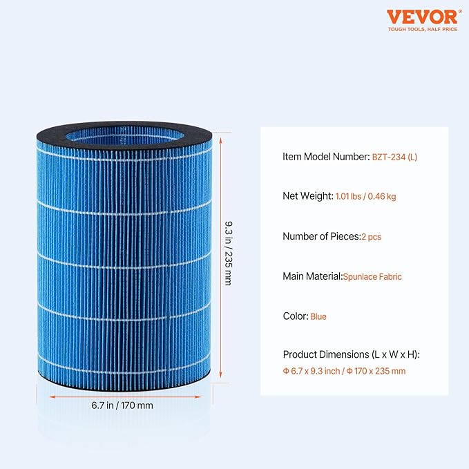 VEVOR Evaporative Humidifier Replacement Filter, Compatible - Image 8