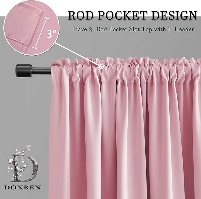 DONREN 96 Inch Curtains for Living Room - Image 5