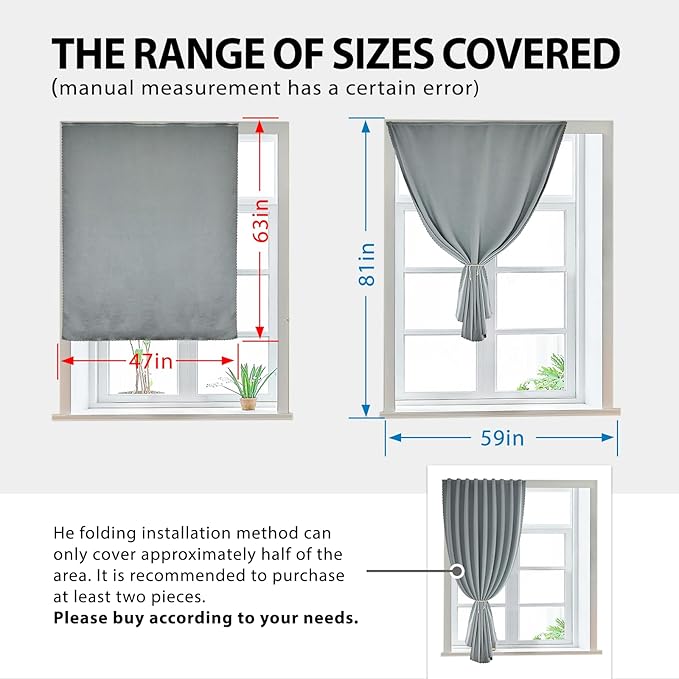 Magic Tape Stick on Portable Curtains - Image 3