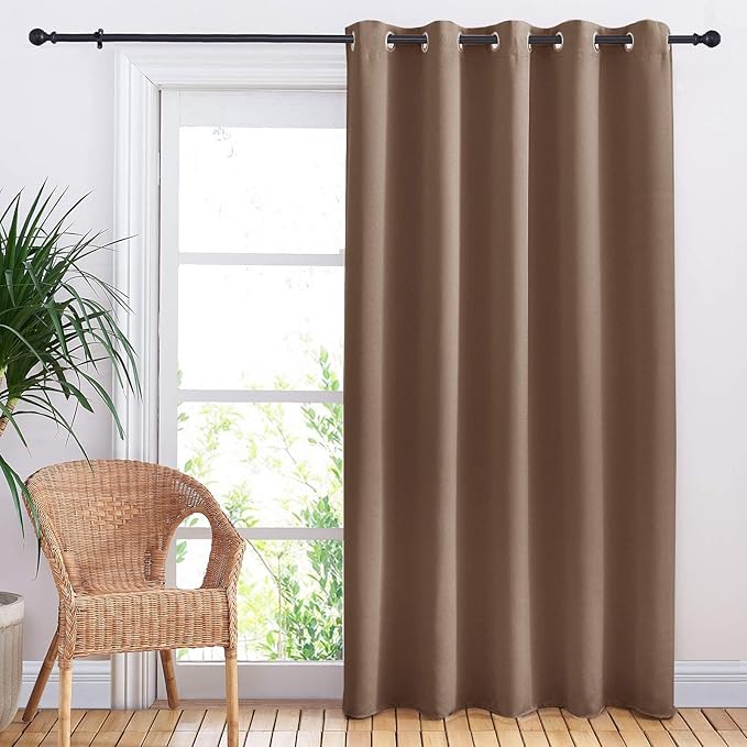 NICETOWN Blackout Blinds for Patio Door, Sliding Door Insulated Blackout - Image 2
