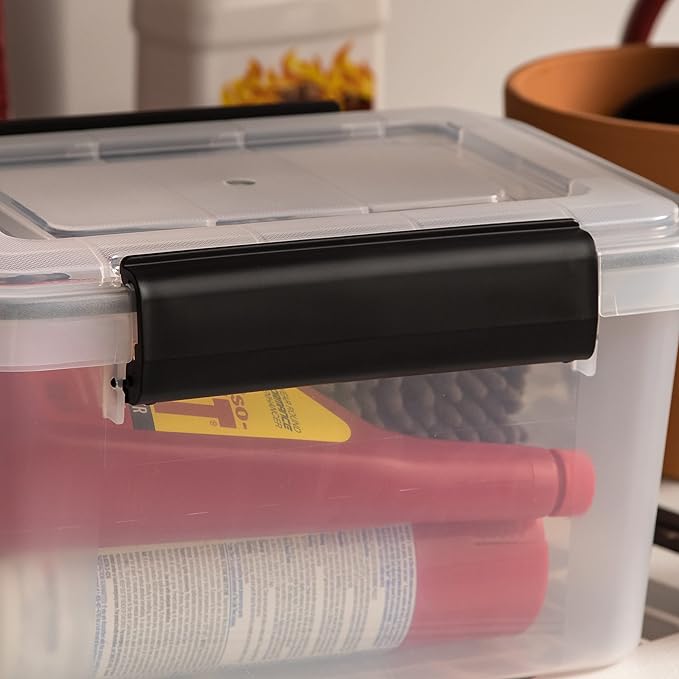 IRIS USA 7 Quart WEATHERPRO Plastic Storage Box - Image 7