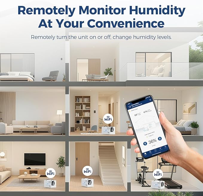 ALORAIR 120 PPD Wi-Fi Dehumidifier - Image 2