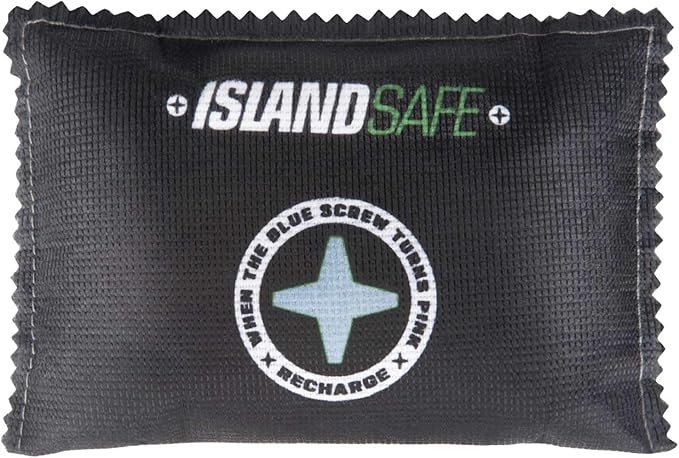 Safe Moisture Absorber Dehumidifier Bag, Rechargeable Desiccant Moisture by ISLANDSAFE