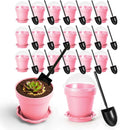 20 Pcs Nursery Pots with Humidity Dome, Cupcake Plant Nursery Pots with Bring A by Unknown