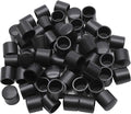 60Pcs Round Rubber End Caps 1/2" ID Vinyl Flexible Bolt Chair Foot Covers Screw by Bonsicoky