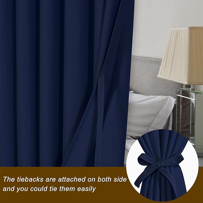 Hiasan Sliding Glass Door Blackout Curtains - Image 3