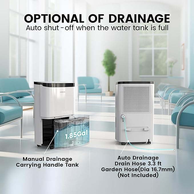 Kesnos 150 Pints 2025 Energy Star Dehumidifier - Image 5