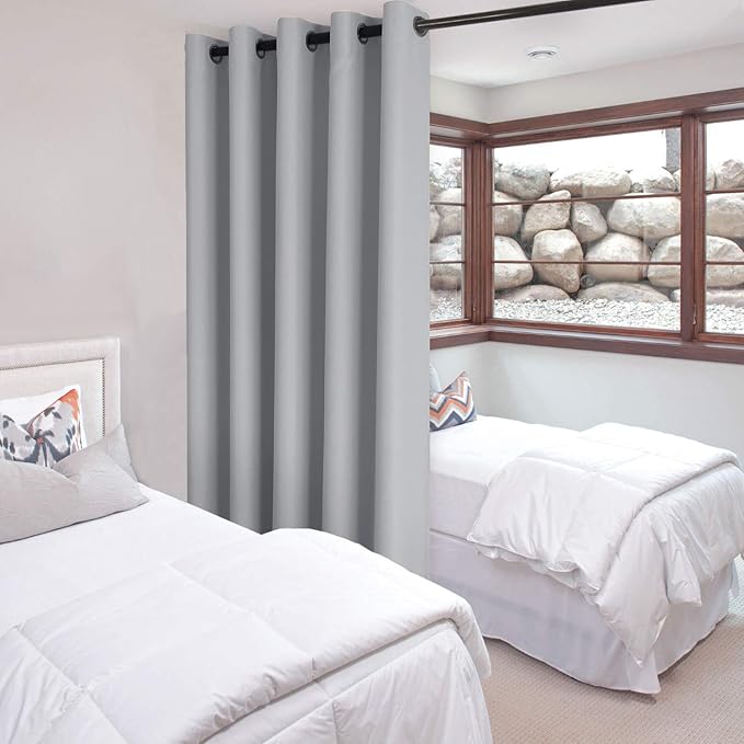 DWCN Total Privacy Room Divider Blackout Curtain by DWCN