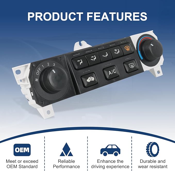A/C Heater Climate Control Module Compatible - Image 3