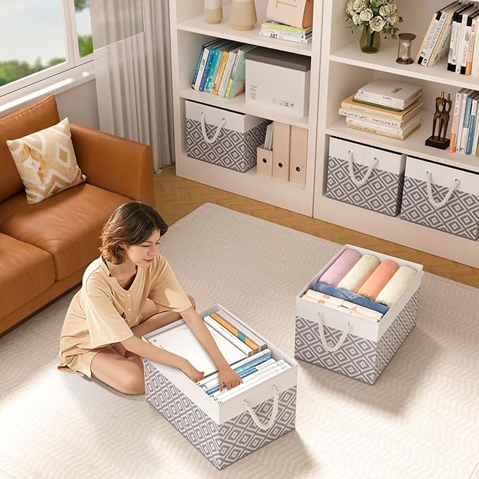 Storage Bins, Collapsible Storage Basket - Image 5
