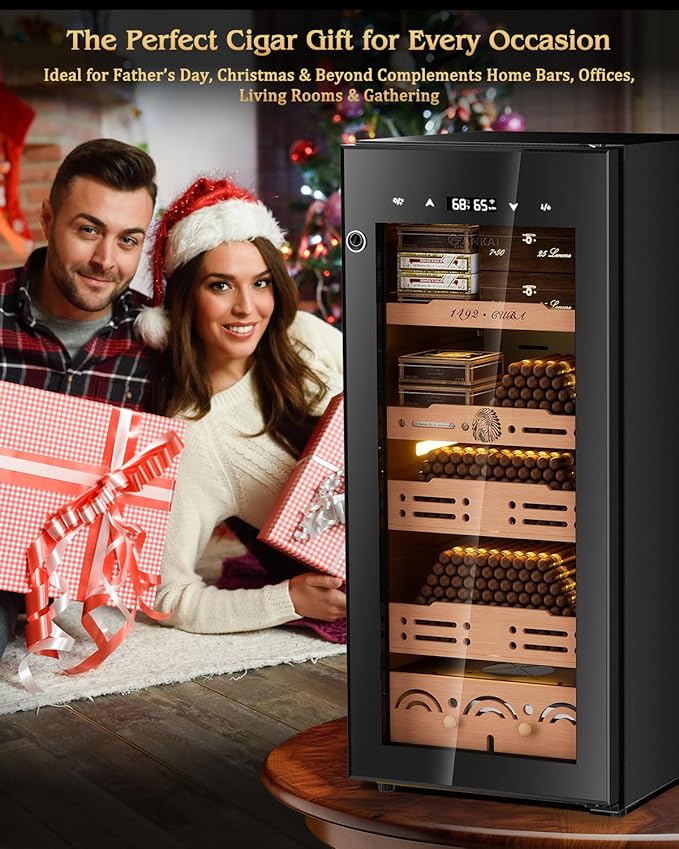 Electric Cigar Humidor, 105L Cabinet up to 900 Cigars - Image 7