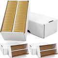 Yexiya 2 Pack 1600 Count Trading/Gaming Card Storage Box 2 Row Cardboard by Yexiya