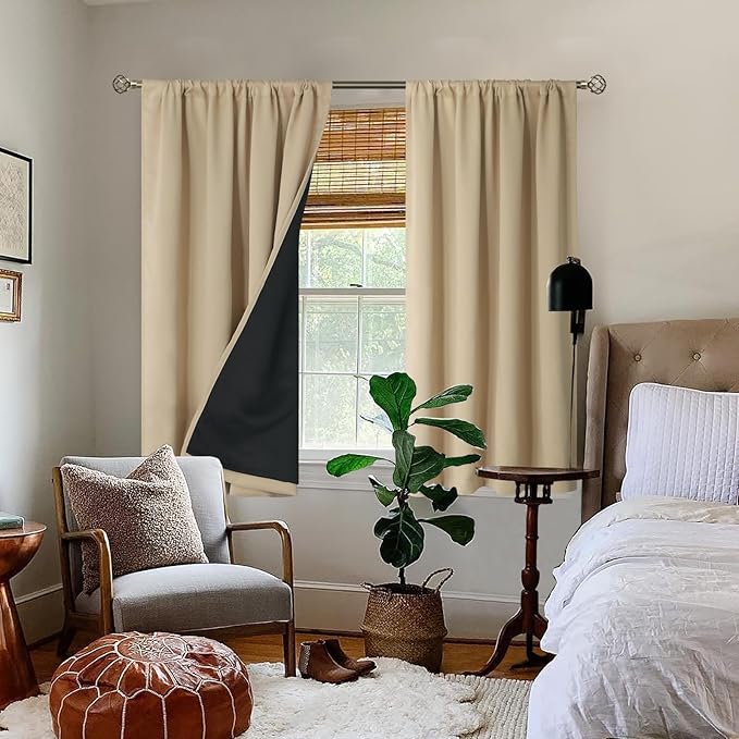 BGment Thermal Insulated 100% Blackout Curtains - Image 2