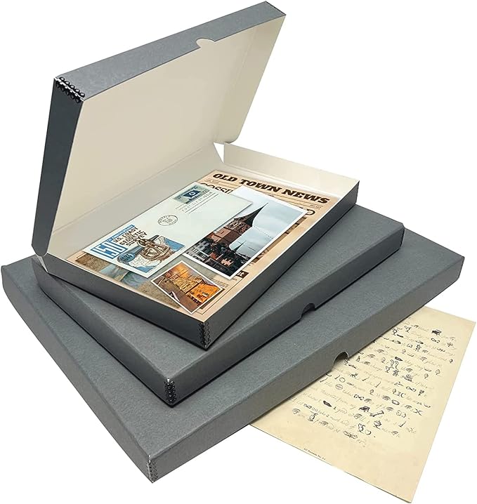 Lineco Folio Storage Box, Clamshell Design - Image 9
