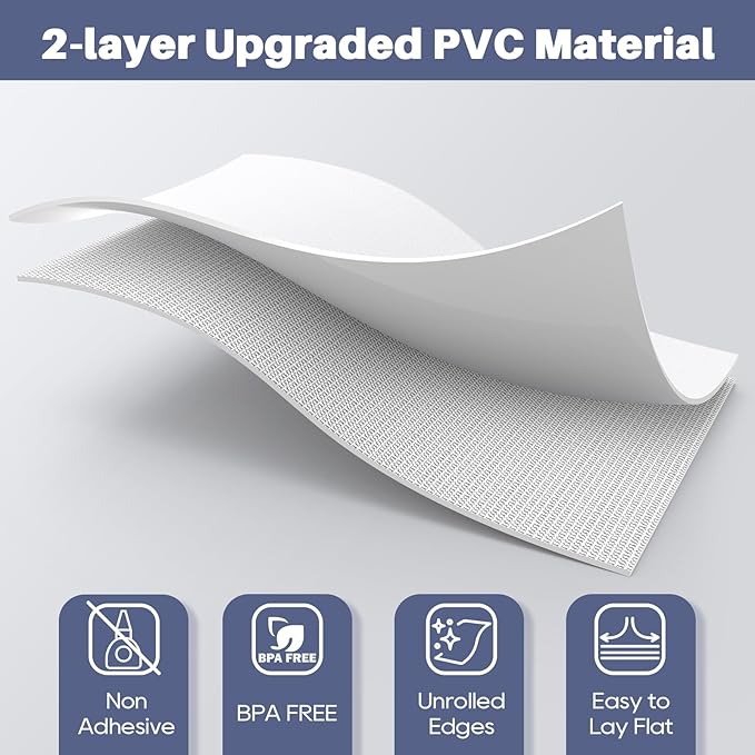 Drawer Liner, Shelf Liners for Kitchen Cabinet Waterproof & Oil-Proof Cupboard - Image 5