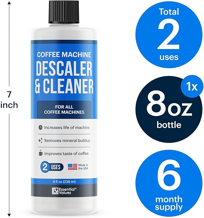 Essential Values Descaling Solution – Coffee Maker Cleaner - Image 3