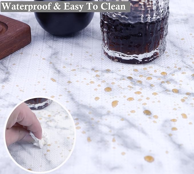 Shelf Liners for Kitchen Cabinets Non-Adhesive 10 Inch Wide X 10 Ft Cabinet - Image 5