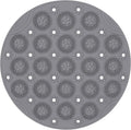 Round Non Slip Shower Mat with Suction Cups 11.8 Inch, Anti Skid PVC Bath Mat by Unknown