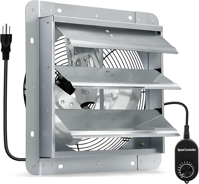 14 Inch Shutter Exhaust Fan by Hipoilk