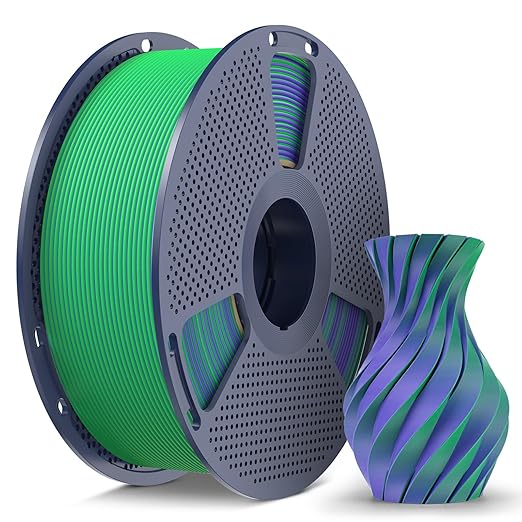 Matte PLA Filament 1.75mm, 1kg SUNLU 3D Printer Filament, Smooth Matte Finish by YOOPAI