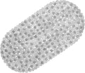 WELTRXE Pebbles Bathtub Mat Non Slip Oval Shower Mat by WELTRXE