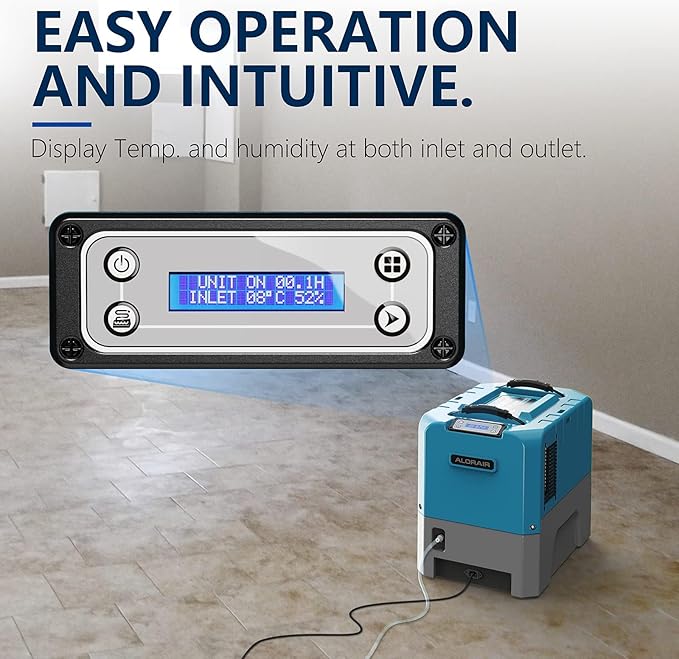 ALORAIR LGR Smart WiFi Commercial Dehumidifier up to 180 PPD - Image 4