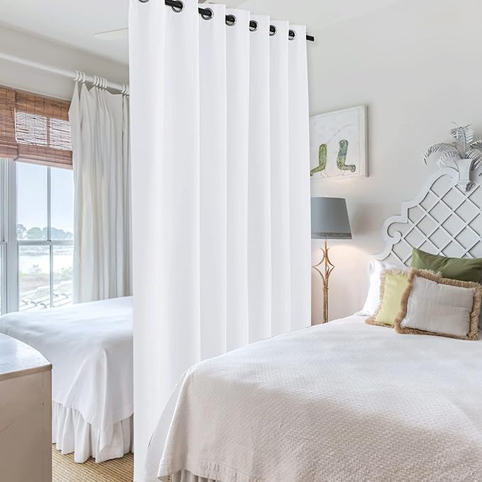 RYB HOME Blackout Curtains Soundproof Energy Saving Insulating Privacy Room - Image 4