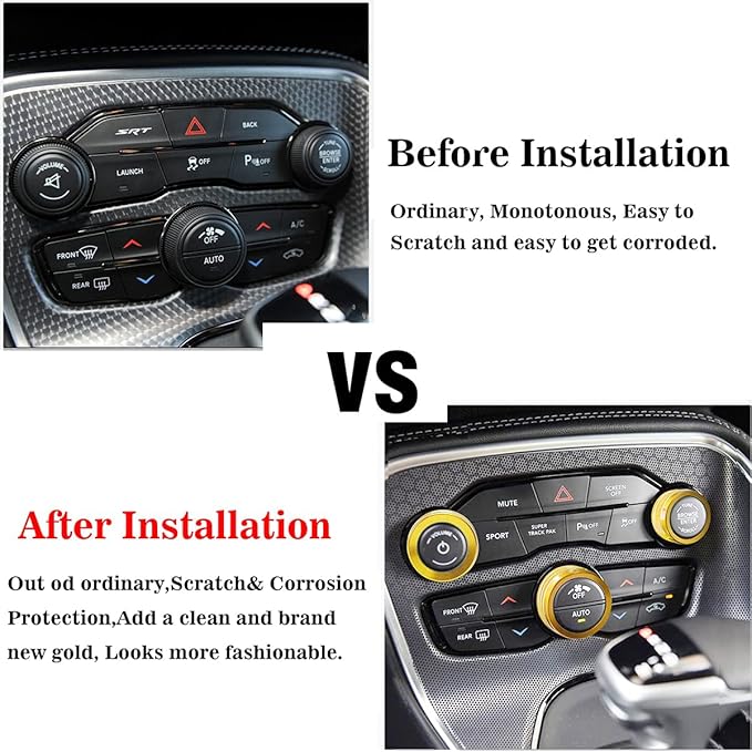 Auprite Climate Control Knob Covers - Image 4