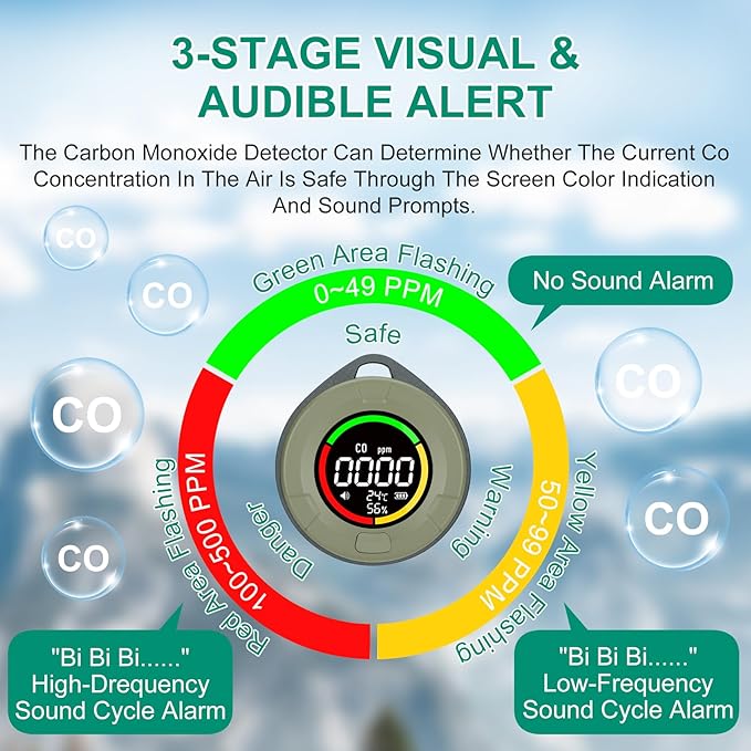 Portable Carbon Monoxide Detector - Image 3