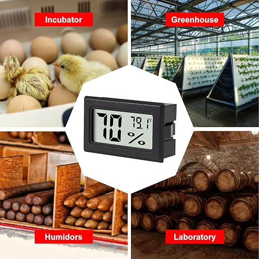 3Pcs Mini Digital Thermometer Hygrometer Electronic Temperature Humidity Gauge - Image 6