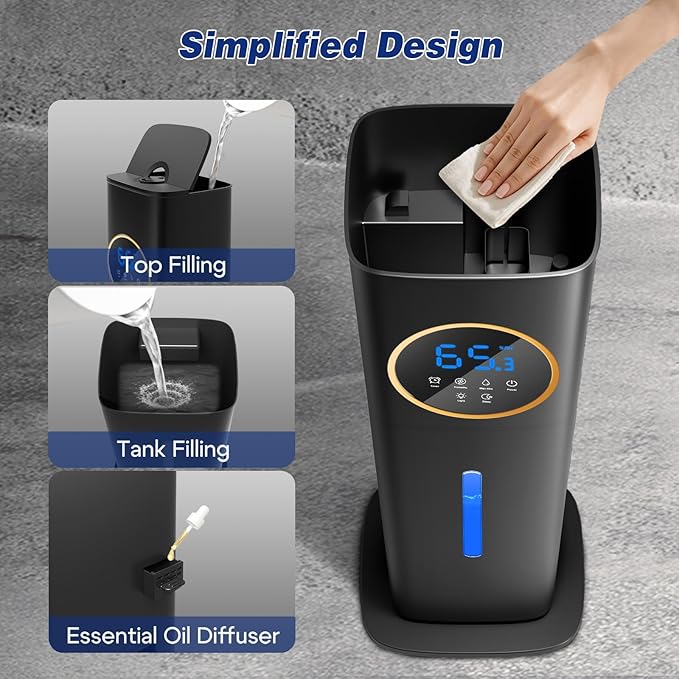 Humidifiers for Bedroom, 2.1Gal/8L Humidifier large room - Image 7