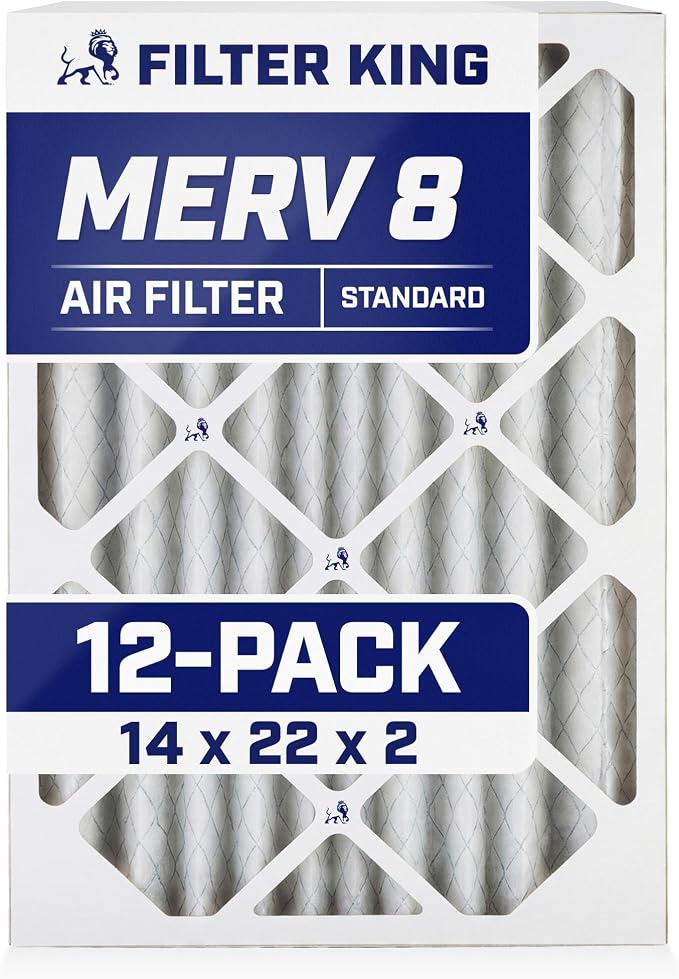 Filter King 14x22x2 Air Filter Dust & Allergy Control AC Furnace Filters by FilterKing