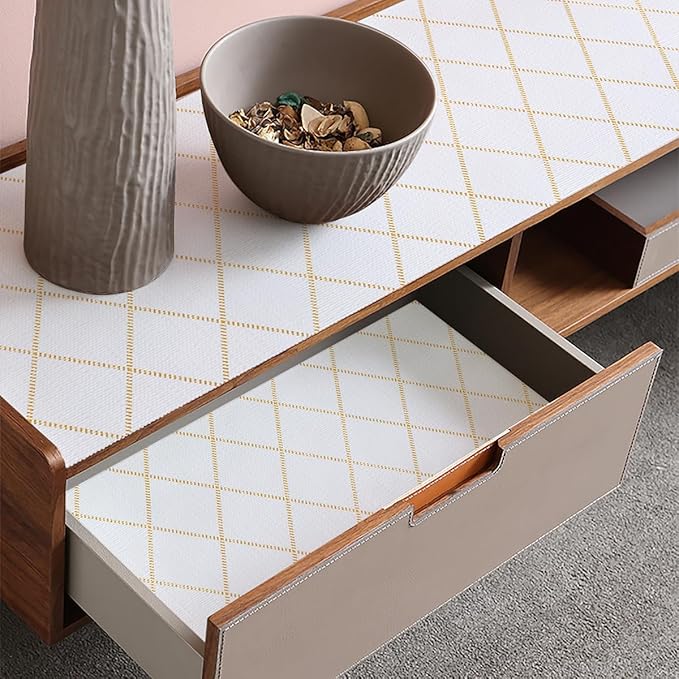 Drawer and Shelf Liner for Kitchen Cabinets Non-Adhesive and Strong Grip Shelf - Image 4