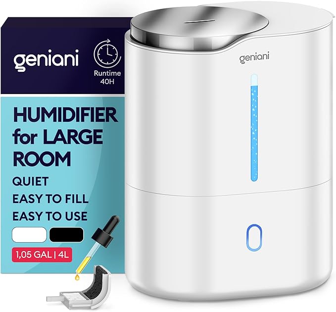GENIANI Ultrasonic Cool Mist Humidifier by GENIANI