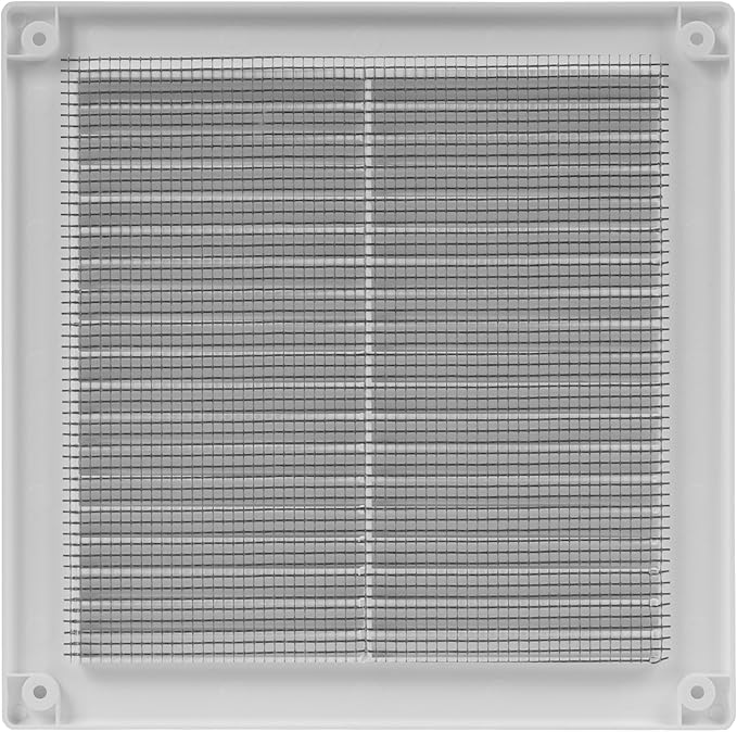 8" x 8" Square Air Vent Cover – White Plastic Vent Deflector - Image 9