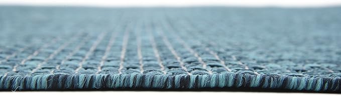 Unique Loom Collection Casual Transitional Solid Heathered Indoor/Outdoor - Image 9