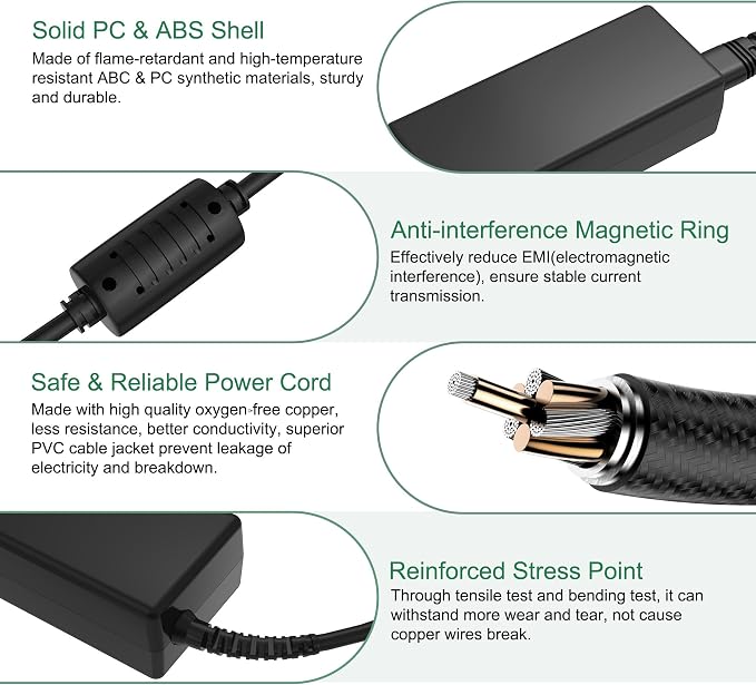 24V AC Adapter Compatible with LEVOIT LAP-V102S-WUS Vital 100S Smart True HEPA - Image 6